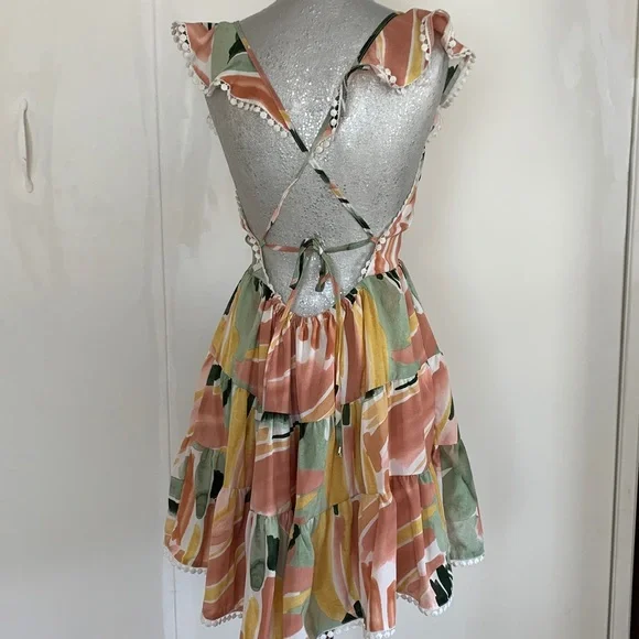 Luxxel summer stray dress size large
Fully lined - Picture 6 of 9